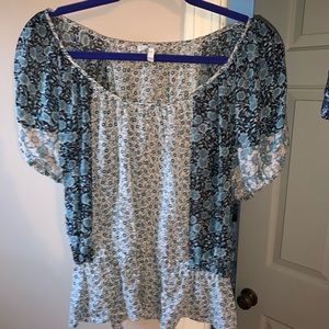 Joie Short Sleeve Cinch Shirt